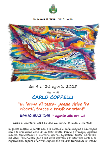 In forma di testo - poesie visive fra ricordi, tracce e trasformazioni In forma di testo - poesie visive fra ricordi, tracce e trasformazioni